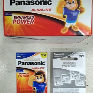 Panasonic Alkaline 9V Battery, Pack of 1