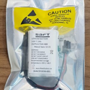 1PC NEW SAFT 3HAC051036-001 3.6V 7.2Ah Battery Power Supply for ABB Robot IRB120