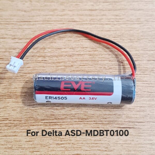 Replacement ASD-MDBT0100 Delta Servo Motor Encoder Battery ER14505 3.6V 2700mA