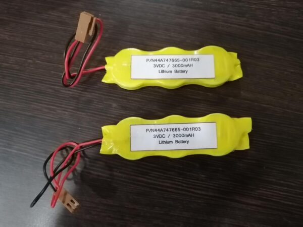 GE FANUC GE 3V DC 3000Mah Lithuim Battery P/N 44A747665-001R03, Usage: Memory Backup