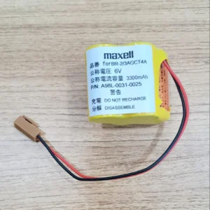 MAXELL BR2/3AGCT4A-6v 5800mAh Lithium Battery