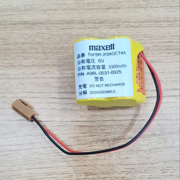 MAXELL BR2/3AGCT4A-6v 5800mAh Lithium Battery